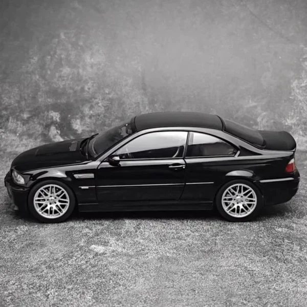 183017: NOREV 1:18 M3 E46 CLS 合金 製 フルオープン シミュレーション車模型 ブラック - 画像 (2)