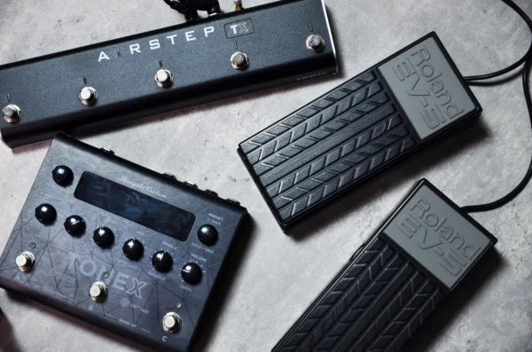XSONIC AIRSTEP TX TONEX ONE対応フットスイッチ プリセット/エフェクトモード 外部ペダル入力 - 画像 (6)