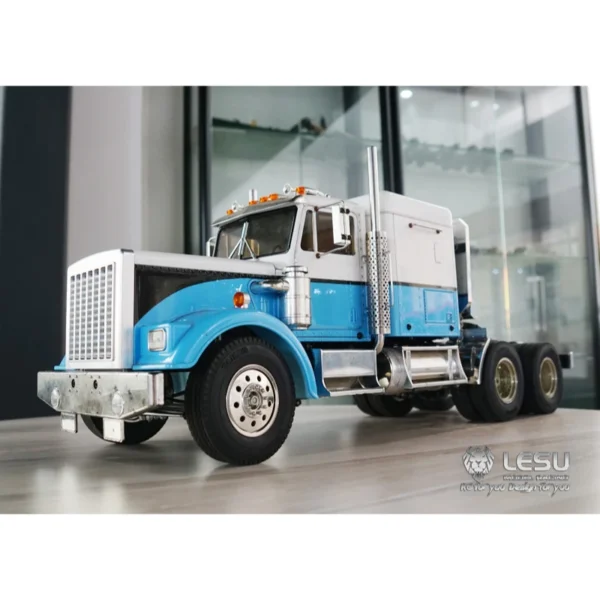 タミヤ  1/14 RC トラック キングハウラー用煙突 煙突ファンネル 1:14 RC トラクタートレーラー LESU DIY パーツ - 画像 (4)