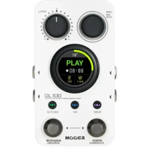 Mooer GL100 エレキギター モノブロックエフェクト デュアルストンプネイル ステレオフレーズループ 自動録音 100メモリポジション カスタム