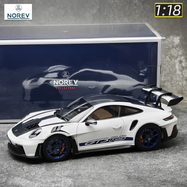 NOREV 1/18 ポルシェ 911 GT3 RS 2022 ミニカー 模型 ギフト - 画像 (3)