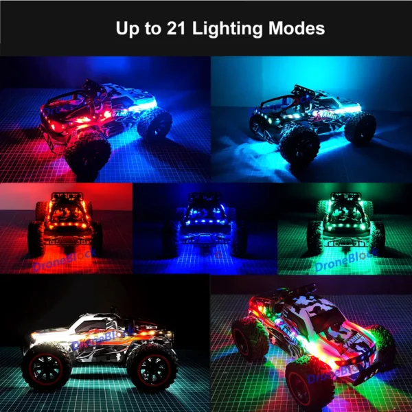 RCカー トラック 飛行機 ボート ドローン用 LEDライト 色変更 - 画像 (3)