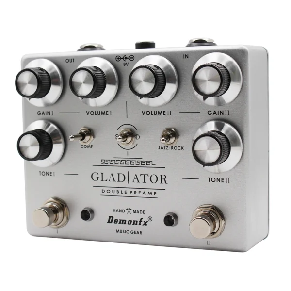 Demonfx GLADIATOR ギター ディストーション オーバードライブ ペダル 新品 - 画像 (2)