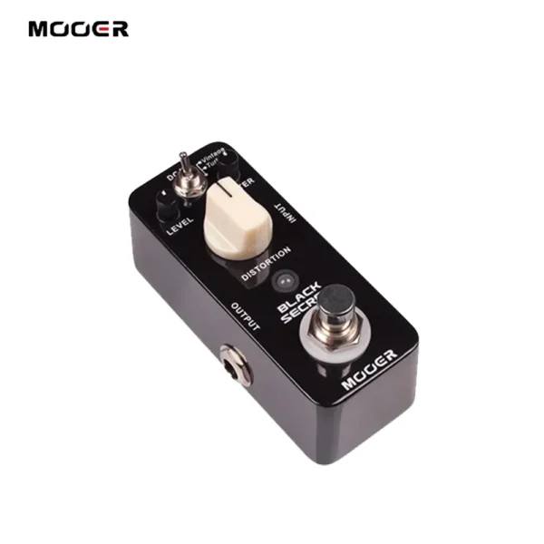 Mooer Black Secret ディストーション エレクトリックギターエフェクトペダル 2つの動作モード トゥルーバイパス ミニペダル Proco Rat Effect のコピー - 画像 (3)