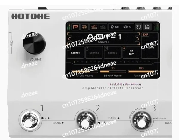 Ampero II タッチ ギター ベース マルチエフェクター ホットトーン MP-350 ペダル付属 - 画像 (3)