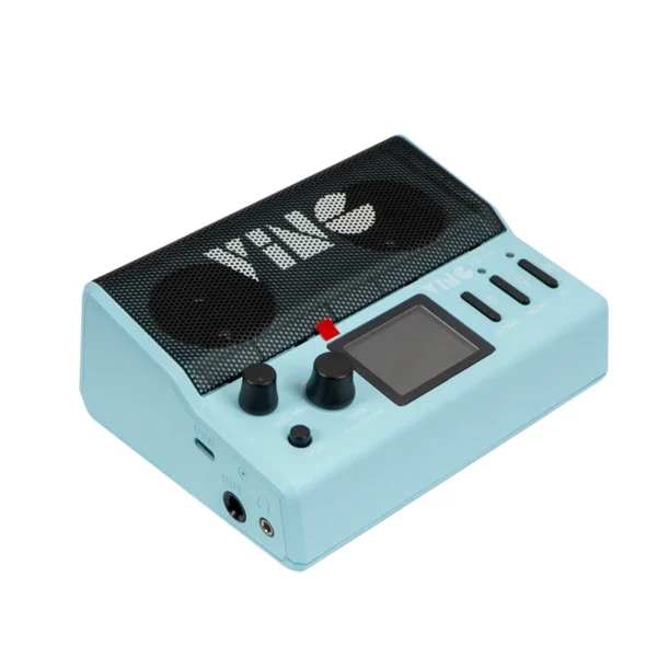 VING FB-100 ギターエフェクトペダル リバーブディレイ IRCAB AMP ドラムインエフェクター ソフトウェアアプリ付き エレクトリックギター用 - 画像 (4)