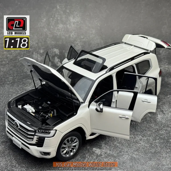 ランクル300 ZX 1/18 ダイキャスト模型 SUV ギフト コレクション - 画像 (3)