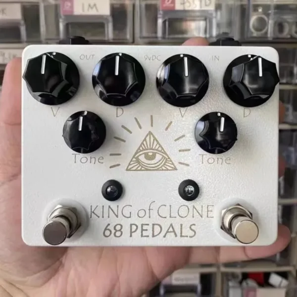 68pedals King of Tone系オーバードライブ ハンドメイドエフェクター - 画像 (3)