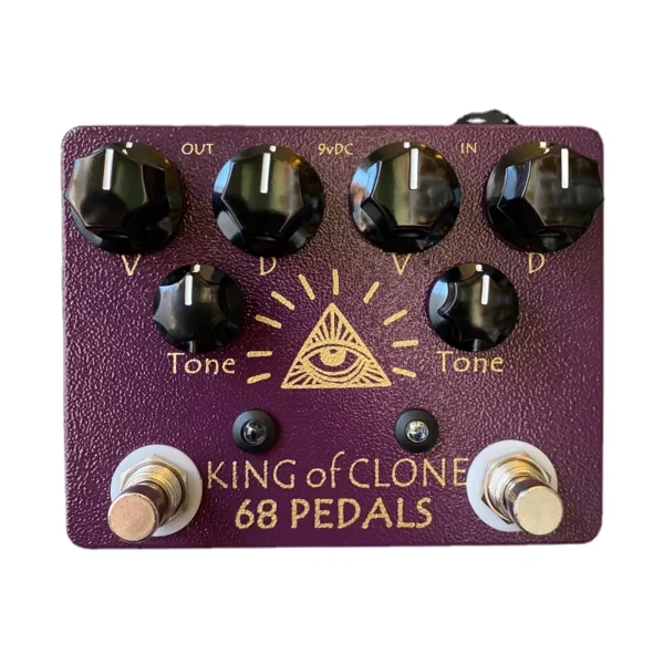 68pedals King of Tone系オーバードライブ ハンドメイドエフェクター - 画像 (5)