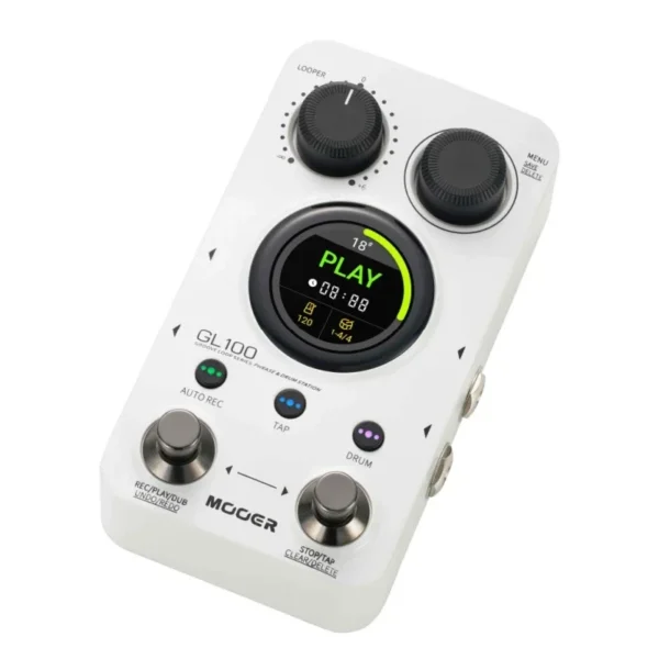 MOOER GL100 ギター ルーパー ドラムマシン 100プリセット - 画像 (2)