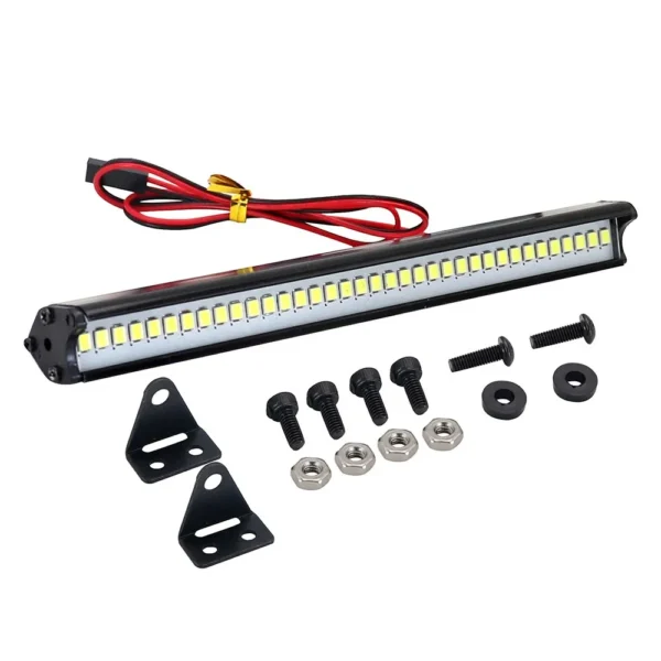 RCカー LEDライトバー 汎用 1/10 TRX4 SCX10 検索灯 - 画像 (6)