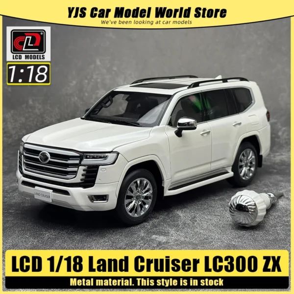 ランクル300 ZX 1/18 ダイキャスト模型 SUV ギフト コレクション