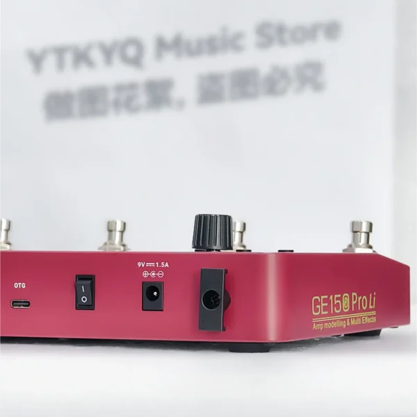 MOOER GE150 Pro Li ギターペダル MNRS モデリング技術 内蔵9時間バッテリー 200プリセット IRローダー マルチエフェクトギターペダル - 画像 (3)