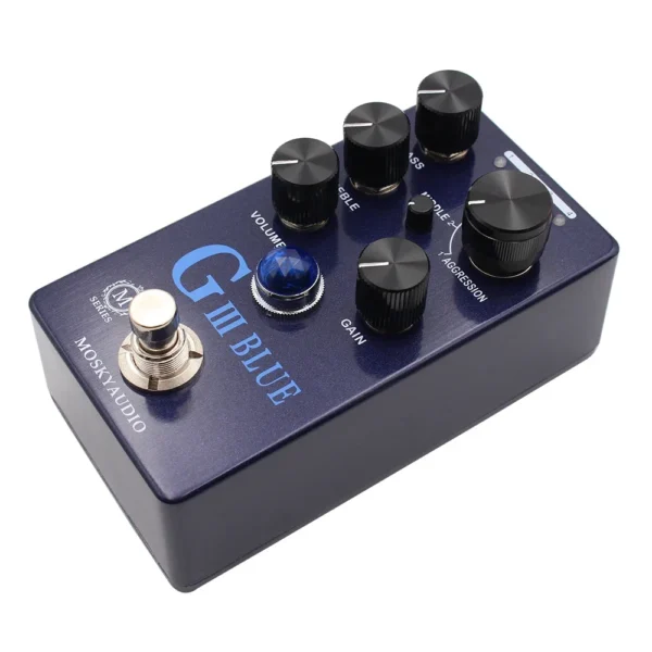 Mosky G III BLUE ギター エフェクター オーバードライブ ディストーション - 画像 (3)