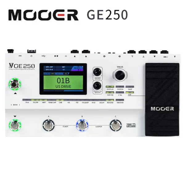 【GE250】スピーカー搭載プロフェッショナル総合エフェクター