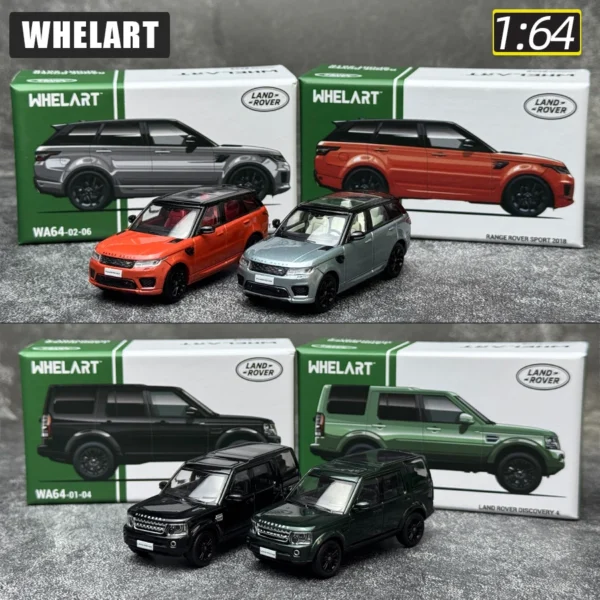 WHELART ランドローバー 1/64 ミニカー ディスカバリー4 レンジローバー - 画像 (3)