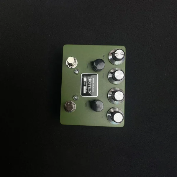LY-ROCK BR0WNE PROTEIN ギター ペダル オーバードライブ ディストーション クローン - 画像 (4)