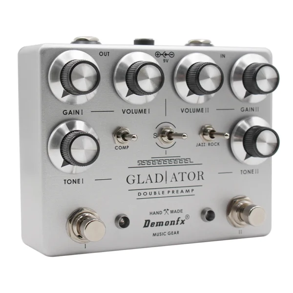 Demonfx GLADIATOR ギター ディストーション オーバードライブ ペダル 新品 - 画像 (3)