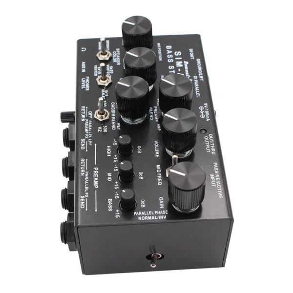 Demonfx SIM-AMP ベース用プリアンプシミュレーター キャビネットDI - 画像 (5)