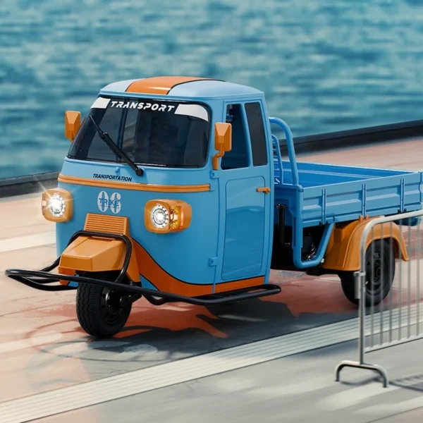 1/10 ピアジオ RCカー 3輪 後輪駆動 高速 リモコンモデル - 画像 (4)