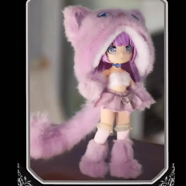 猫島ワンダーランド ブラインドボックス BJD人形 女の子 ミステリー ギフト - 画像 (5)