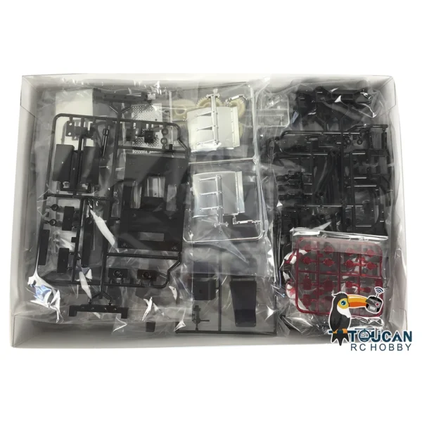 TAMIYAYA 1/14 6x4 56356 RCトラクター トラック 塗装済みモデルカーキット 540モーターモデル 男の子の誕生日プレゼントに - 画像 (4)