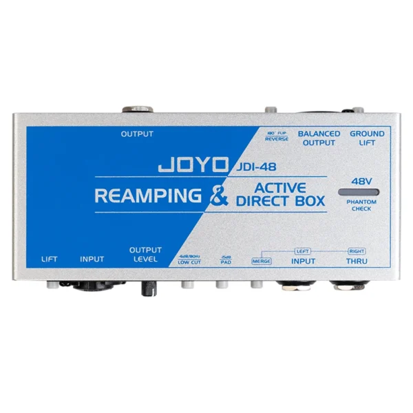 JOYO JDI-48 ギター ペダル DI リアンプ 高音質 多機能