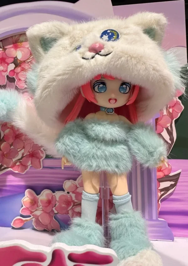 猫島ワンダーランド ブラインドボックス BJD人形 女の子 ミステリー ギフト - 画像 (3)