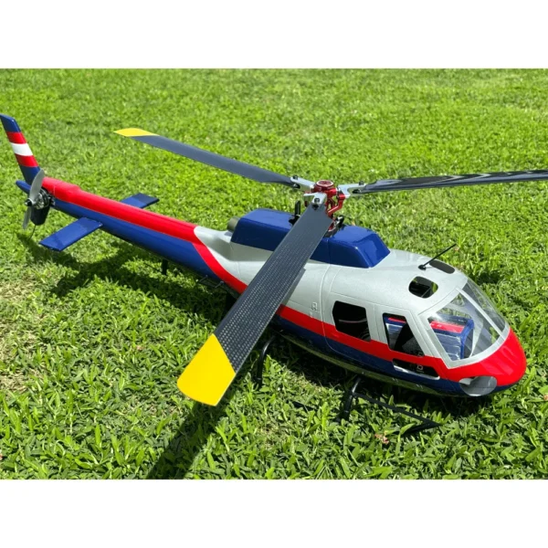 FL450 V5 FLISHRC ロバン AS350 スクワレル 450 サイズスケール ヘリコプター トライコプター ローターヘッド 6CH GPS L7 フライトコントロール付き RTF RC ヘリ - 画像 (3)