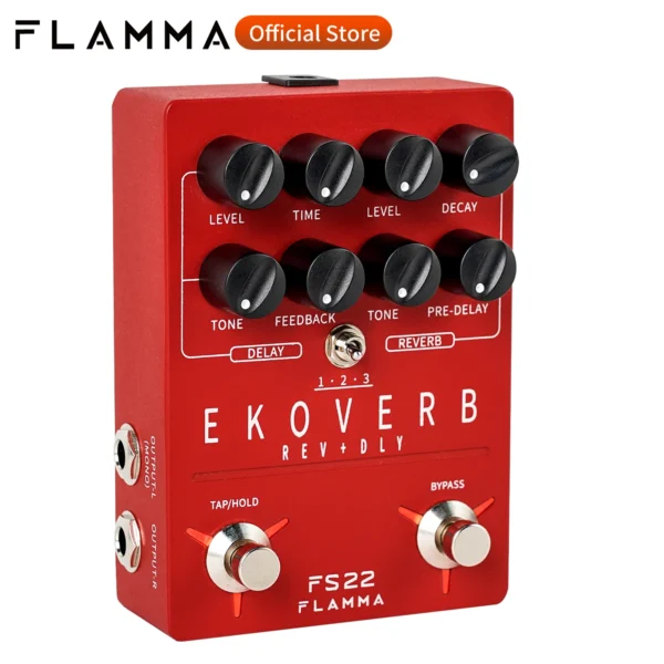 FLAMMA FS22 エコーバーブ リバーブ&ディレイ 電源付