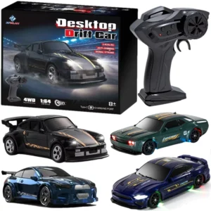 1/64 ドリフトRCカー 4WD 高速 ミニラジコン RTR 贈り物