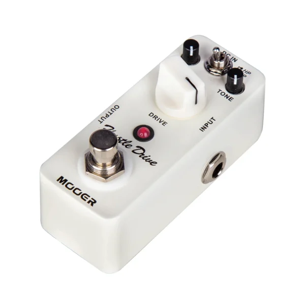 MOOER Hustle Drive ディストーションペダル、エレキギターディストーションペダル、2つの動作モード：ハイ/ローピークモード - 画像 (4)