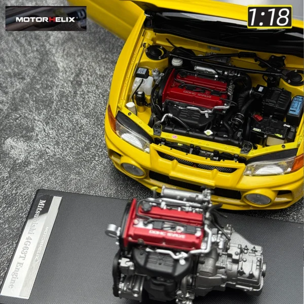 Motorhelix 1/18 ランエボIV FL5シビックR 車模型 コレクション - 画像 (3)