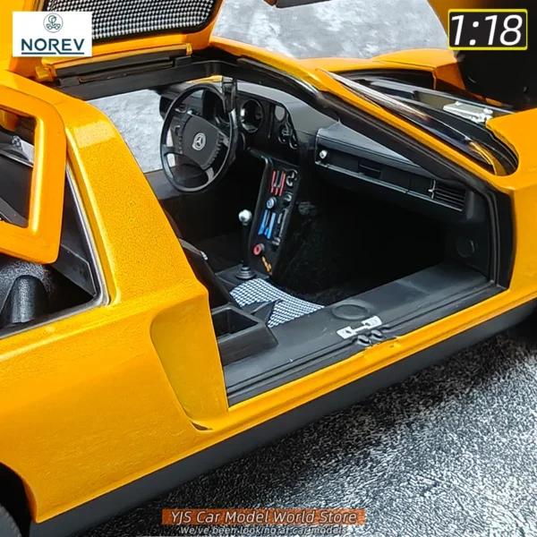 NOREV 1/18 新C111/II 1970 イエロー合金製車模型 ギフト最適 - 画像 (6)