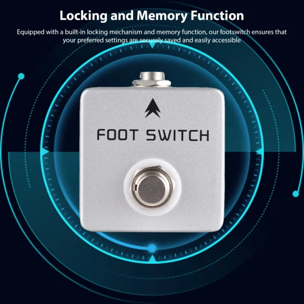 MOSKYAUDIO ギター アンプ フットスイッチ チャンネル切替 メモリ ラッチ - 画像 (3)