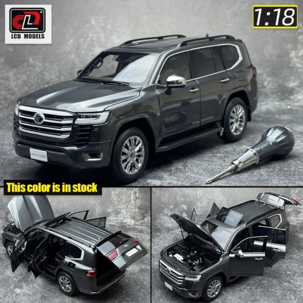 ランクル300 ZX 1/18 ダイキャスト模型 SUV ギフト コレクション - 画像 (5)