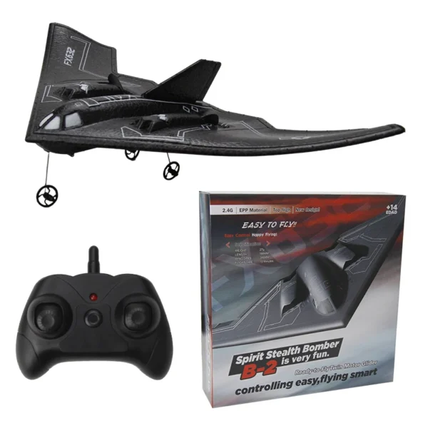 B2ステルス爆撃機 RC飛行機 34cm 2.4Ghz 大人子供 - 画像 (2)