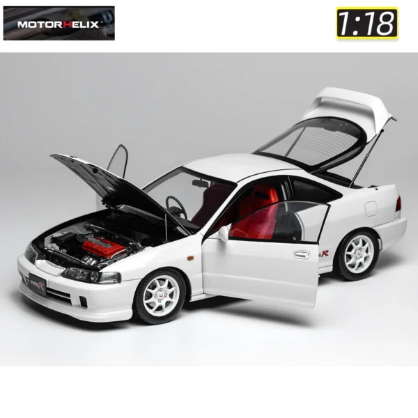 インテグラ タイプR DC2 前期 1/18 ダイキャスト 車模型 MOTORHELIX - 画像 (5)