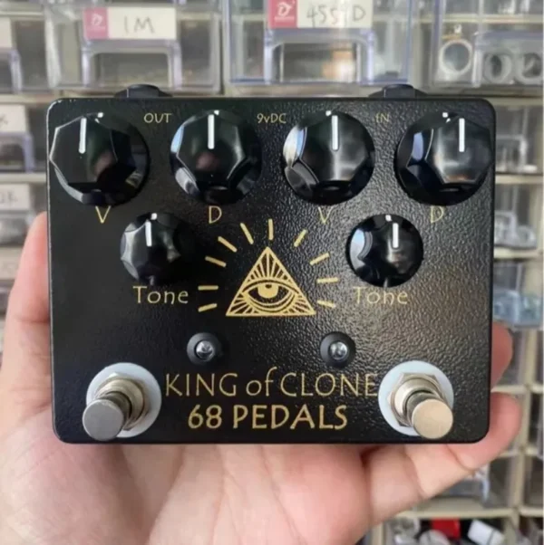 68pedals King of Tone系オーバードライブ ハンドメイドエフェクター - 画像 (2)