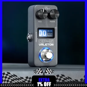 Valeton GP-5 エレキギター統合エフェクトデバイスプロセッサ/NAM&IRローダーは、エンクロージャのサードパーティIRファイルの読み込み。