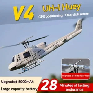 UH-1 V4 6CHヘリ GPS搭載 PNP ラジコン本格モデル