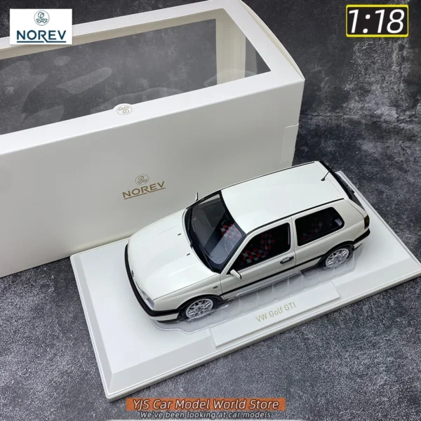NOREV 1/18 VW ゴルフ GTI 20周年 限定版 ダイキャスト模型 - 画像 (2)