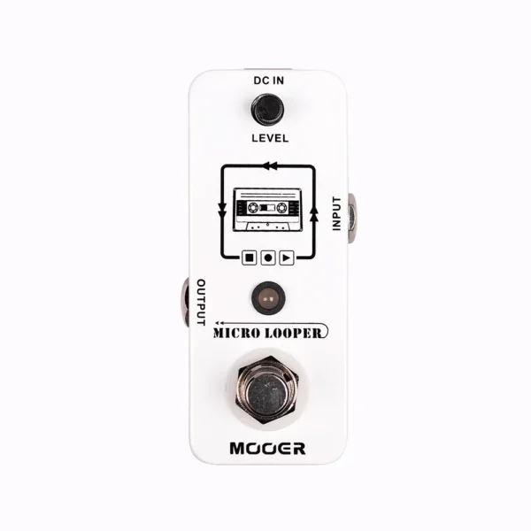 MOOER MLP1 マイクロルーパーペダル 30分ループレコーダー ニューラルタイムコンプレッション搭載 ポケットサイズループ ライブパフォーマンス - 画像 (2)