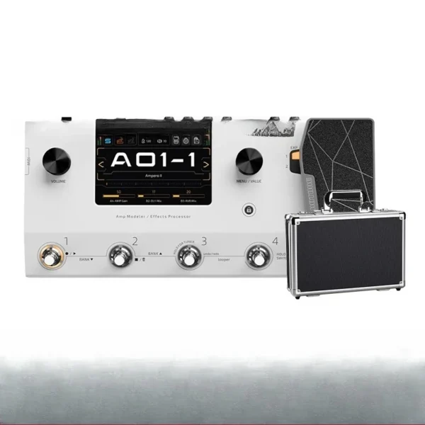 Hotone Ampero II MINI ギターエフェクター ホワイト コンパクト 最新