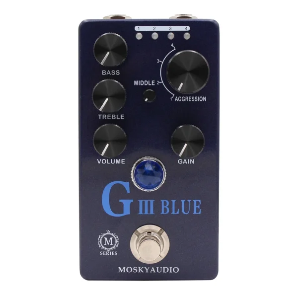 Mosky G III BLUE ギター エフェクター オーバードライブ ディストーション