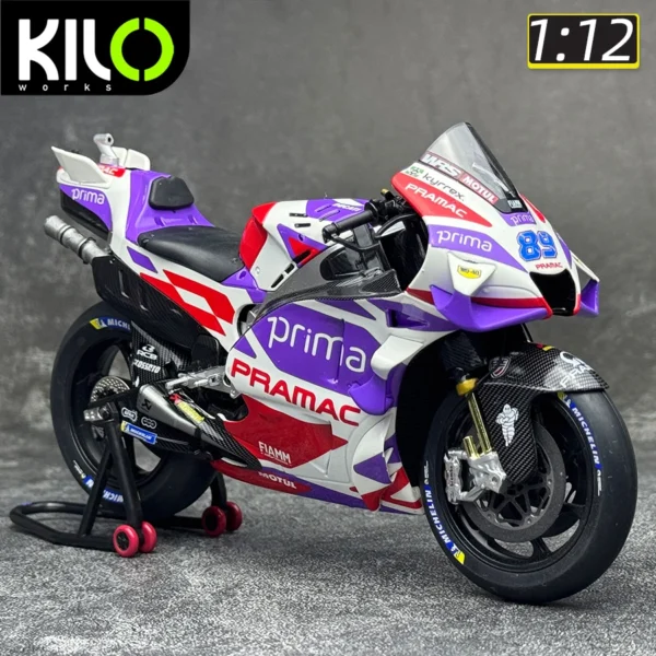 KILOワークス 1/12 プリマプラマックGP23 GP24 バイクモデル ホリデーギフト - 画像 (5)