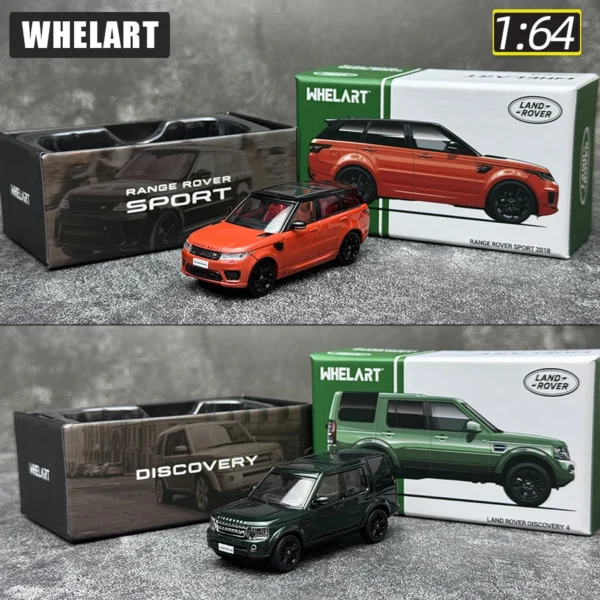 WHELART ランドローバー 1/64 ミニカー ディスカバリー4 レンジローバー - 画像 (2)