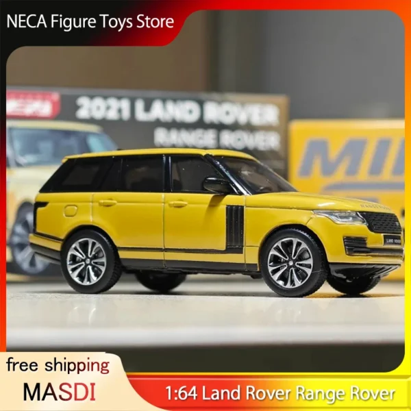 1/64 ランドローバー レンジローバー 合金 モデルカー 公式 高級 SUV