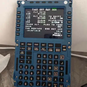 WINWING フライトシミュレーター MCDU Toliss Fenix フライトコントロールディスプレイ 民間航空コントロールパネル A320 X-Plane MSFS用