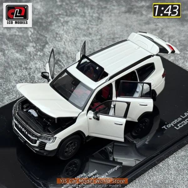 1/43 LC300 GRスポーツ ダイキャスト模型 車模型 ギフト - 画像 (5)